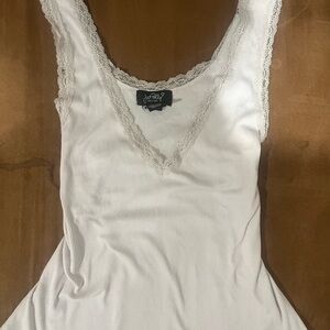 Just Polly Lace-Trimmed Cami/Tank